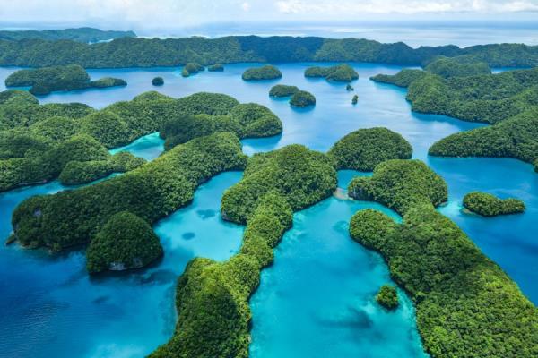 Rock Islands Palau Boat Tour Island Hopping